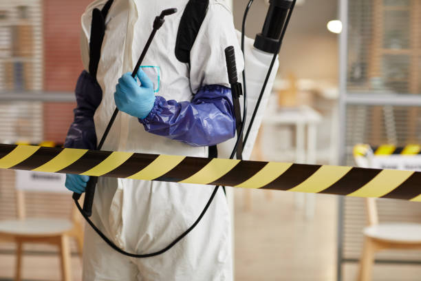 Professional Blood Cleanup technician working in Warren, OR